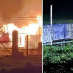 Casa y galpón resultaron destruidos tras ataque incendiario adjudicado por la Weichan Auka Mapu, Diario La Tribuna