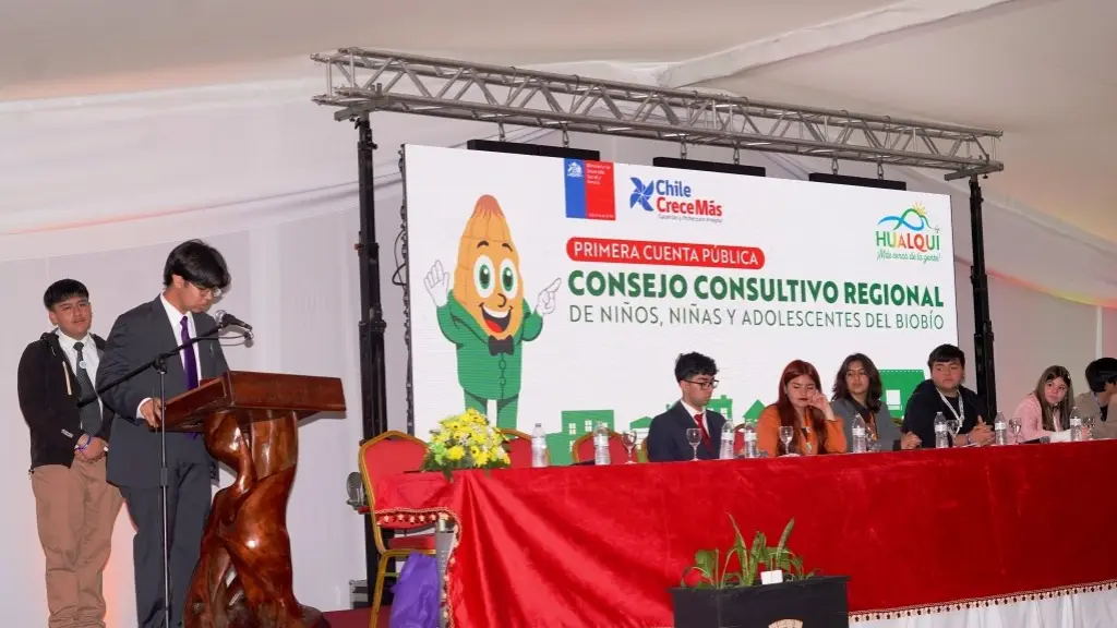 El Consejo Consultivo Regional de Niños, Niñas y Adolescentes de la Región del Biobío destacó la importancia de contar con la presencia del Alcalde en la Cuenta Pública del Consejo.