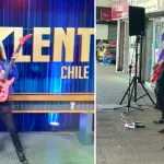 Guitarrista penquista se luce en pleno centro de Los Ángeles, Diario La Tribuna