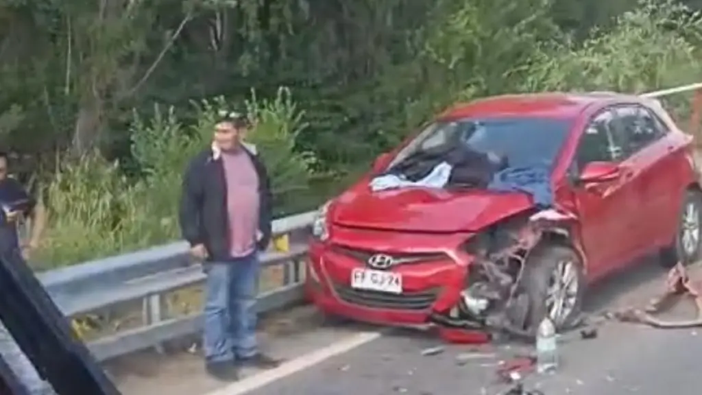 Accidente vehicular camino a Santa Bárbara, Cedida