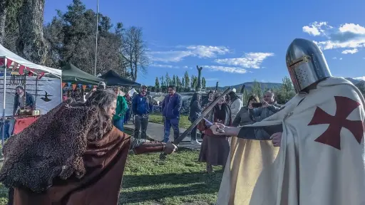 Guerreros del Medioevo: una aventura que revive la historia en el corazón de la provincia