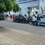 accidente se registró en calle valdivia con colo colo, Diario La Tribuna