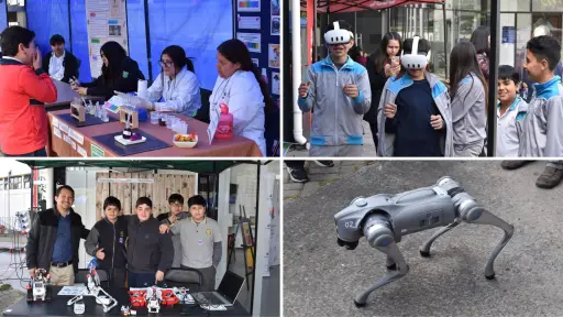 Jóvenes angelinos mostraron su talento en ciencia e innovación durante congreso provincial