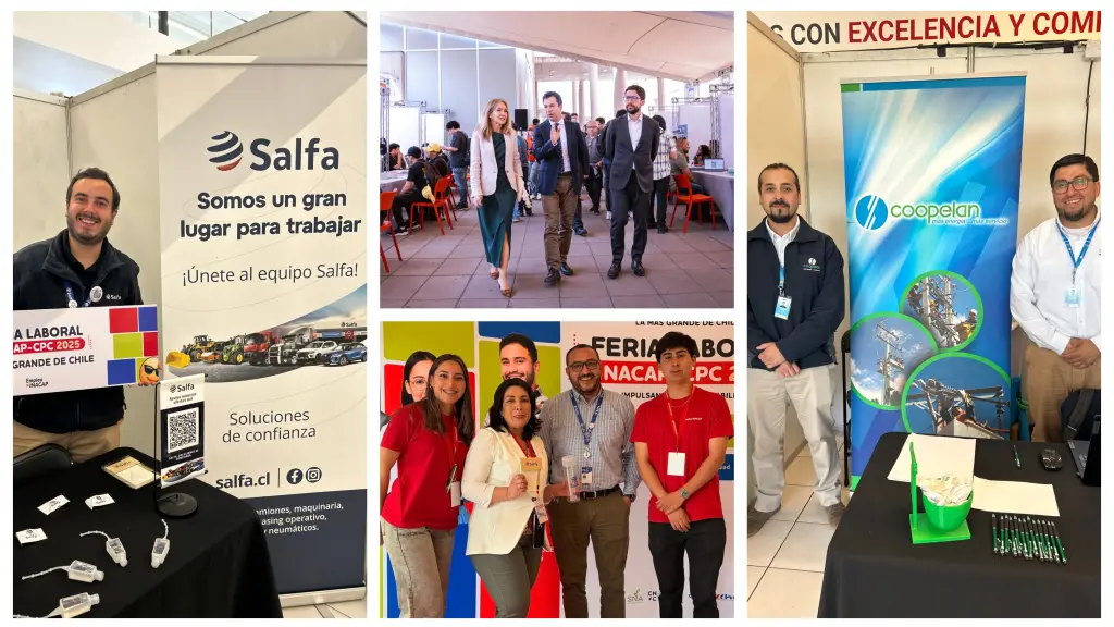 La Feria Laboral INACAP-CPC cuenta con jornadas presenciales el 4 y 5 de noviembre en las sedes de INACAP en todas las regiones del país, contará con apoyo y orientación de expertos laborales en el mejoramiento del CV, entrenamiento para enfrentar una entrevista de trabajo, entre otros.