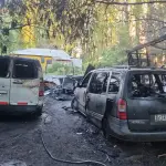 Incendio afectó casa y autos del grupo Los Diablitos del Sur, La Tribuna