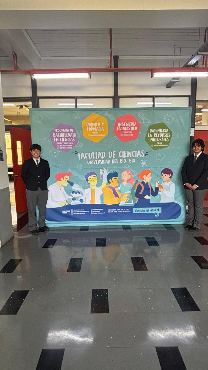 Un hito para Los Ángeles: el proyecto de las alumnas obtuvo el segundo lugar en la Feria Nacional de Ciencia y Tecnología de la UBB en Concepción.  / Cedida
