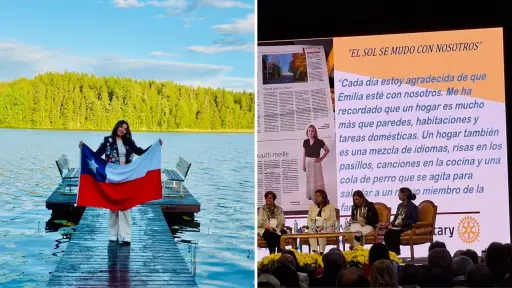 Alumna de Los Ángeles vive exitoso intercambio académico y cultural en Finlandia