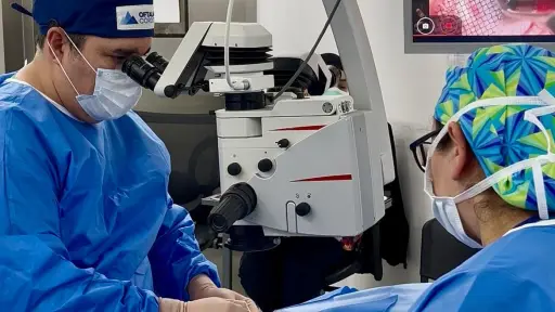 Primer paciente operado con injerto de membrana amniótica valora avance del hospital de Los Ángeles