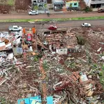 Al menos cinco muertos tras paso de un tornado en el sur de Brasil, Diario La Tribuna