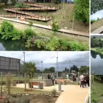 Parque Los Castaños se renueva en Santa Bárbara con accesibilidad universal y conexión a Laguna Danubio Azul
