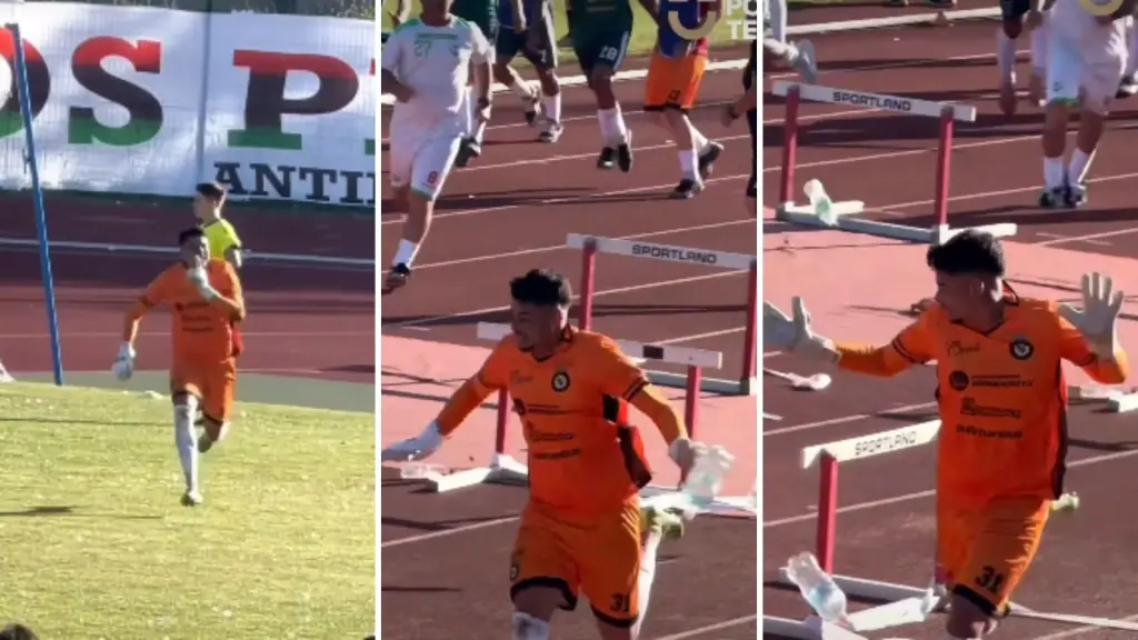 Los mandó a callar: la viral celebración del arquero de Comunal Cabrero que recorre todo Chile, BENFERTV