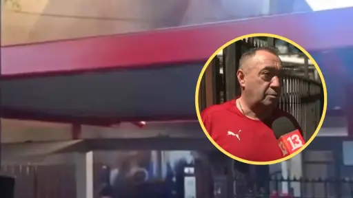 Vio las llamas y corrió por sus nietos: hijo de adulto mayor relata el dramático rescate durante incendio en Los Ángeles