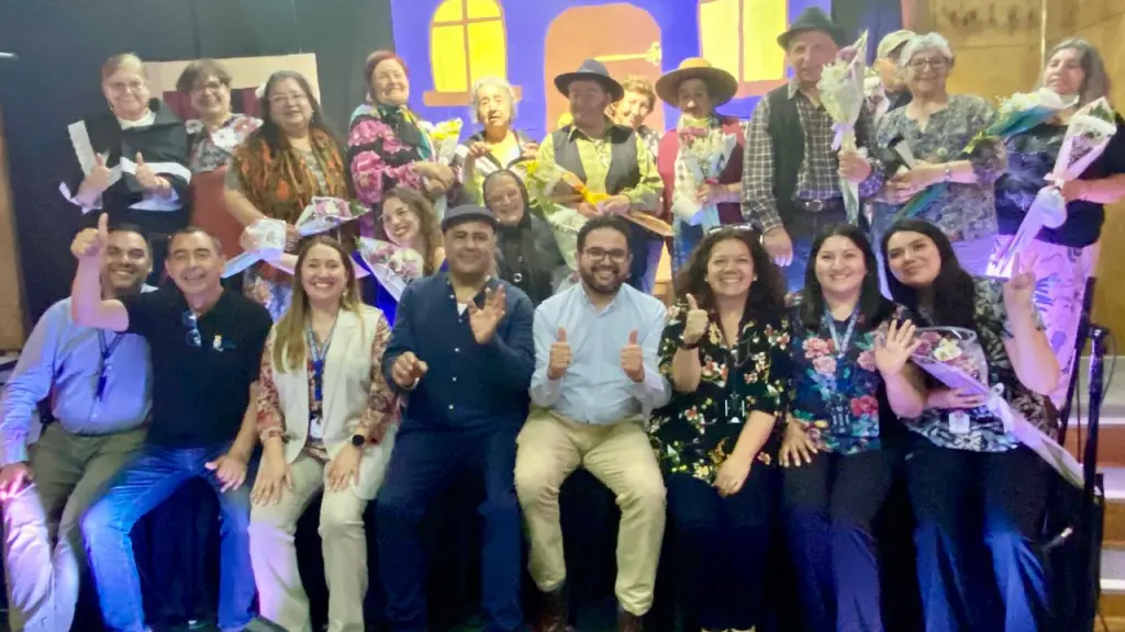 Taller de teatro “Telón en tercer tiempo” de la comuna de Quilaco, Servicio de Salud Biobío