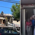 Rescatan a dos niños y dos adultas mayores desde incendio en Los Ángeles, Diario La Tribuna