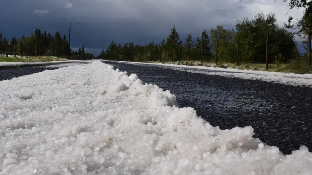 Granizada, Diario La Tribuna Foto de contexto