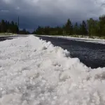Granizada, Diario La Tribuna Foto de contexto