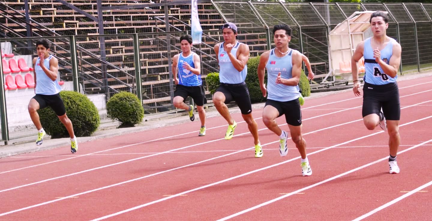 La pista del Estadio Municipal de Los Ángeles recibió delegaciones del centro y sur del país, pero las marcas del torneo no pudieron ser validadas en torneos clasificatorios / La Tribuna