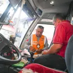 En la oportunidad se controlaron los tres primeros servicios provenientes de Alto Biobío