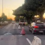 Aparece reductor de velocidad en Sor Vicenta y piden completar señalización