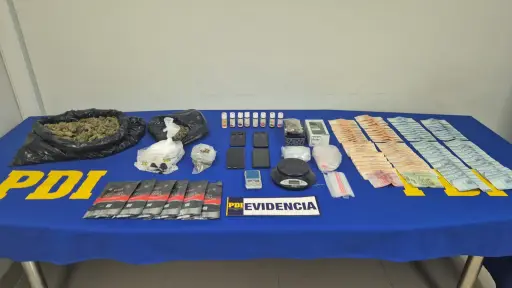 Cae banda que trasladaba droga en encomiendas desde Santiago a La Araucanía