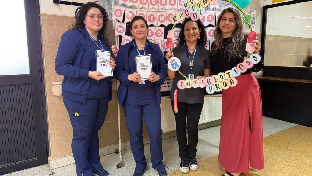 Semana antimicrobianos cesfam Dos de Septiembre, DCS Los Ángeles