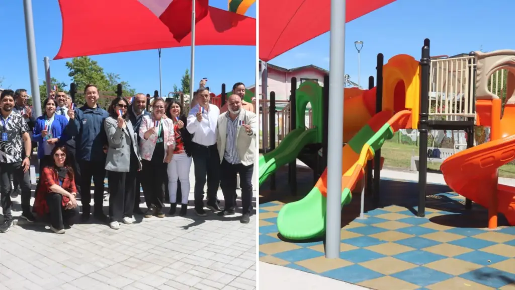 Nacimiento inauguró moderna y segura plaza en la Villa Nahuelbuta, Servicio de Vivienda y Urbanismo (SERVIU BIOBÍO)