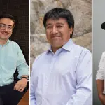 Adolfo Millabur, Fernando Peña y Mario Gierke