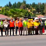 La actividad contó con la participación de Carabineros, Municipalidad de Laja a través de Emergencia Comunal, Seguridad Ciudadana, CONAF, CMPC, Arauco y Red de Prevención Comunitaria.
