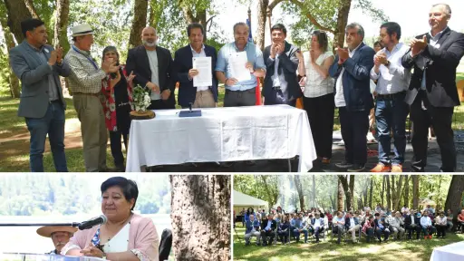 Más de 1.500 generadores se destinarán a sectores rurales tras firma de convenio en Tucapel