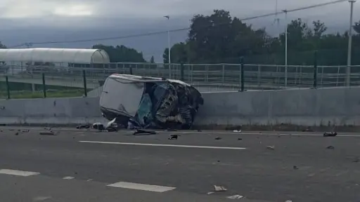 Tragedia carretera: conductor murió tras chocar contra barrera camino a Nacimiento