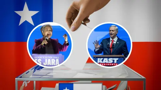 A dos semanas de la elección: encuesta proyecta triunfo de Kast sobre Jara en segunda vuelta
