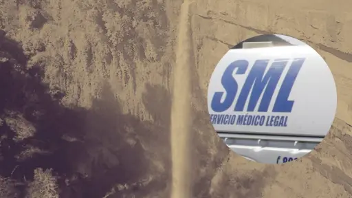 Extraen cuerpo masculino de Salto Del Rehuén