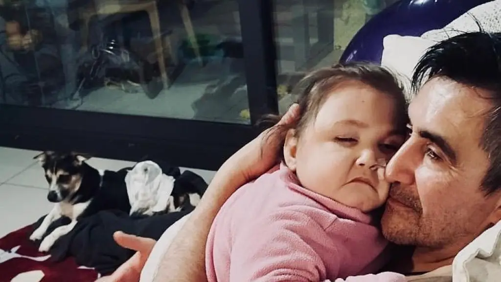 Rafela y su padre, Luis., Luis Veliz