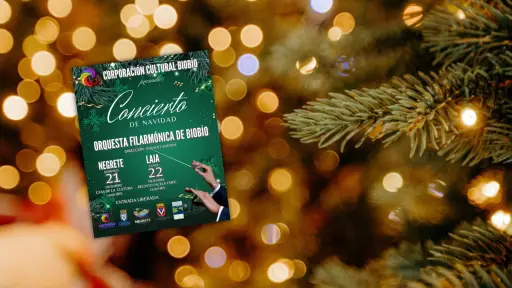 Orquesta Filarmónica de Biobío ofrecerá conciertos navideños gratuitos en Negrete y Laja