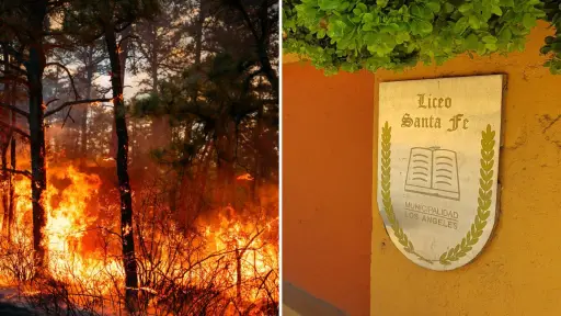 Municipio habilita albergue preventivo en Santa Fe por incendio forestal en Los Ángeles