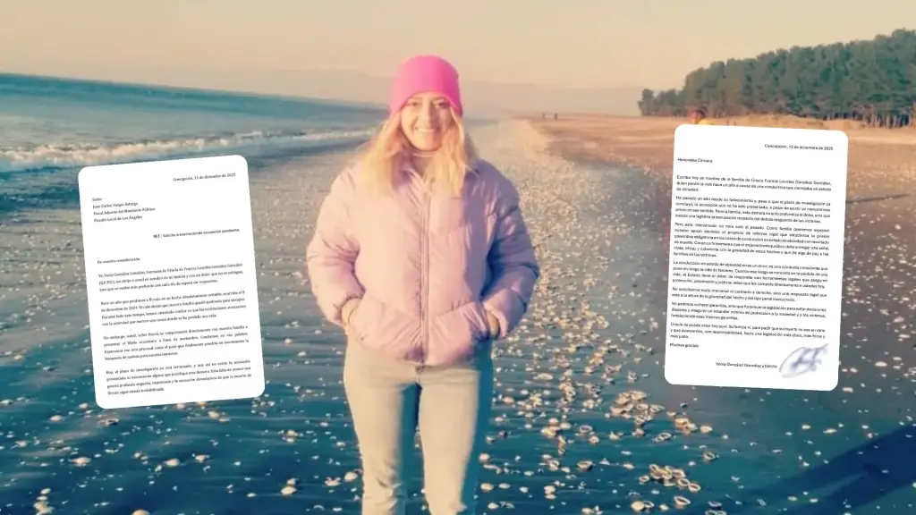 Úrsula González cartas Fiscalía