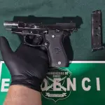 Un armamento adaptado para el disparo fue incautado por Carabineros, Cedida