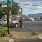 AHORA: Se registra colisión vehícular en avenida Sor Vicenta de Los Ángeles, La Tribuna