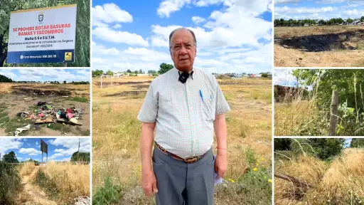 Tras visita en terreno, alcalde exige retiro de pastizales por riesgo de incendios en Los Ángeles