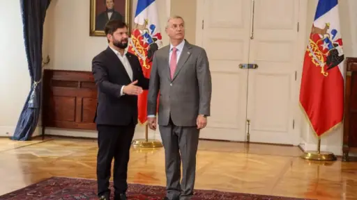 Presidente Boric recibe en La Moneda al Presidente electo José Antonio Kast