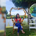 Autora lajina Laguna La Señoraza 