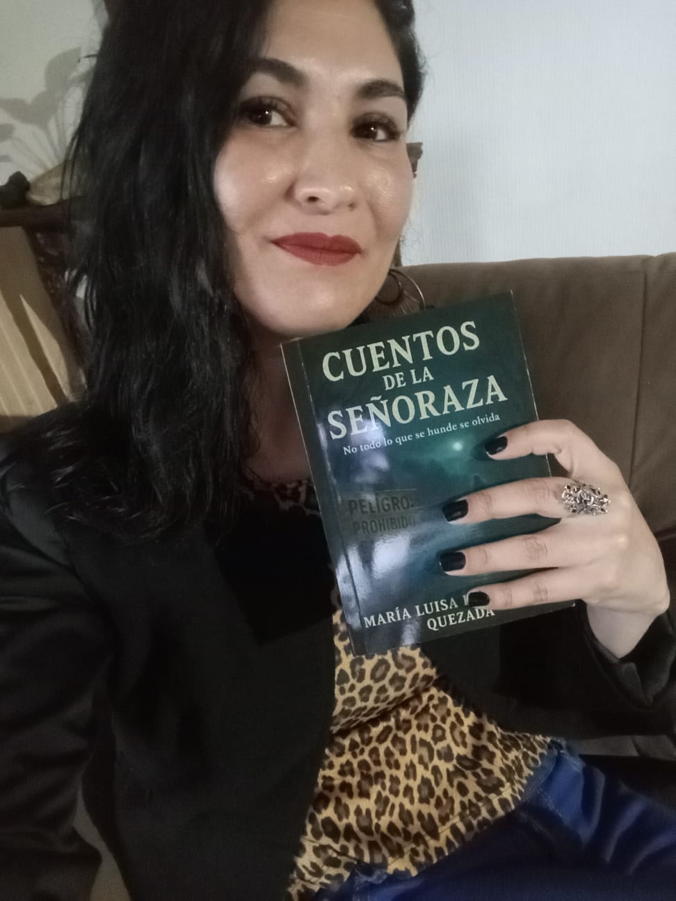 María Luisa Inostroza, autora lajina, es la creadora de esta obra que marca su debut en la narrativa breve inspirada en el imaginario local. / Cedida