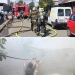 Incendio en Villa Las Américas