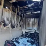 Familias lo perdieron todo en incendio este viernes en Los Ángeles, Cedida