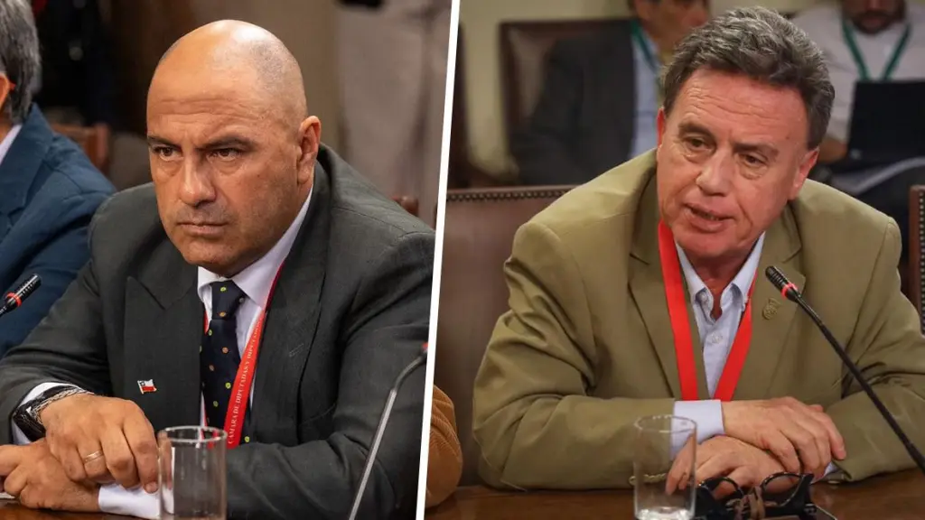 Alcaldes Pablo Urrutia y José Miguel Muñoz , La Tribuna