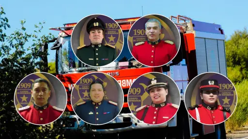 Bomberos de Mulchén eligieron a sus Oficiales Generales para el período 2026-2027
