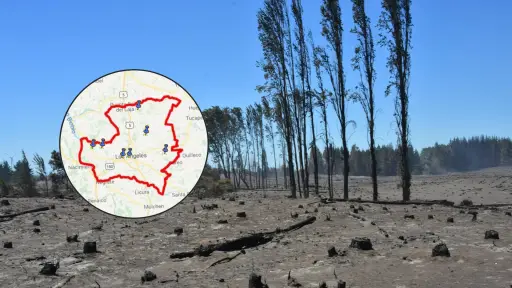 Los puntos críticos de incendios forestales que concentran la atención en Los Ángeles