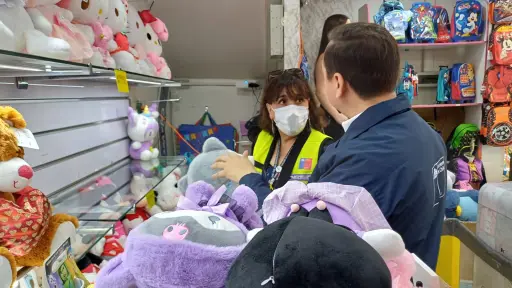 Autoridades intensifican fiscalizaciones en el centro de Los Ángeles ad portas de Navidad