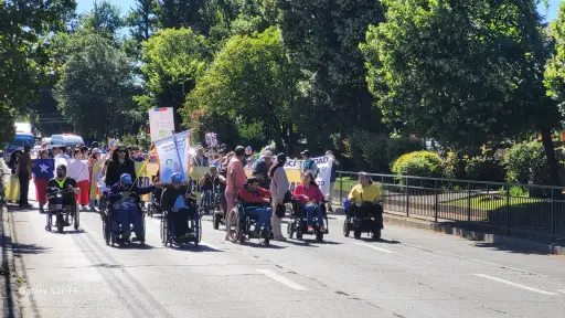 Desde Los Ángeles a Quilaco: provincia de Biobío se movilizó por la inclusión en jornada conmemorativa