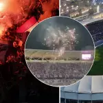 Niño de 10 años resulta herido por esquirlas de fuegos artificiales en el duelo de Concepción vs Cobreloa, Diario La Tribuna